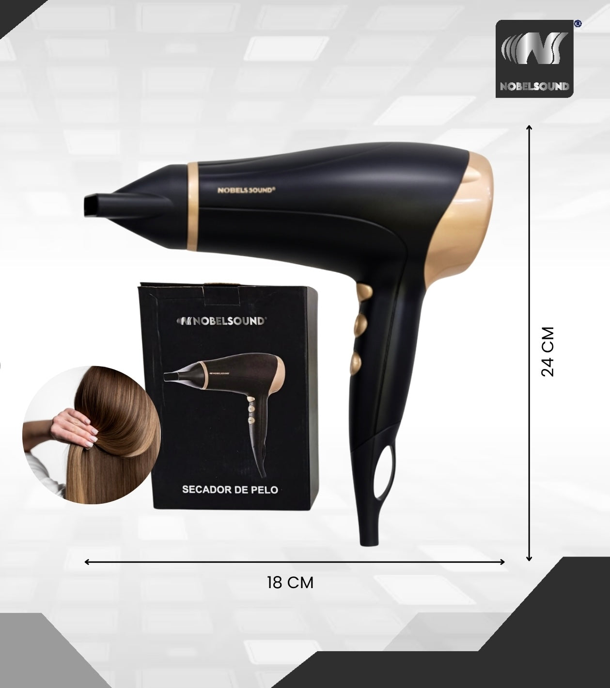 Secador de Pelo Nobelsound