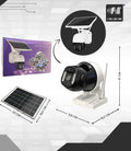 Set Cámara con Panel Solar