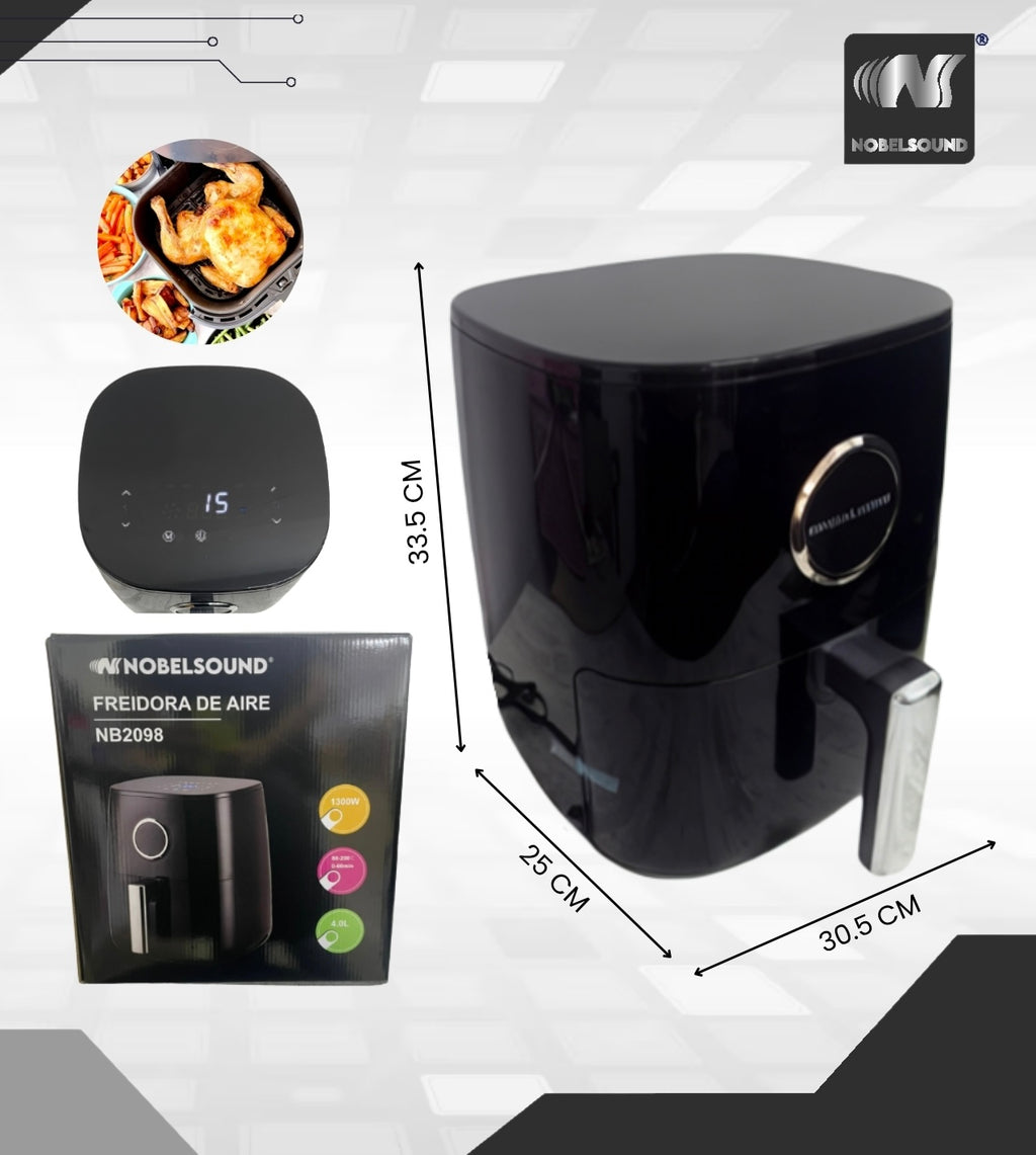 Freidora de Aire 4L Nobelsound