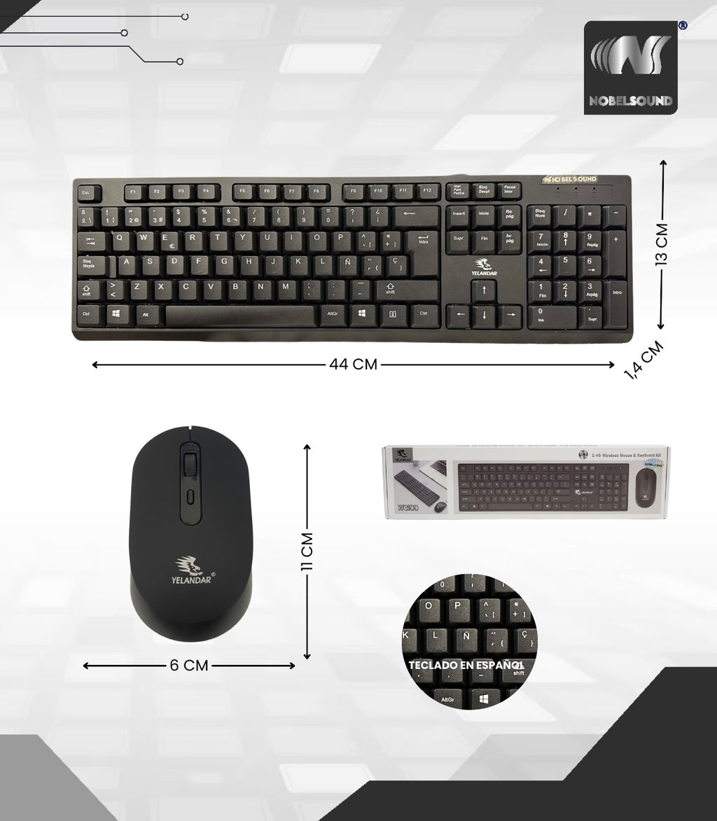 Combo Teclado + Mouse NB2641