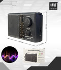 Radio Portátil Recargable — Ref. NB2139