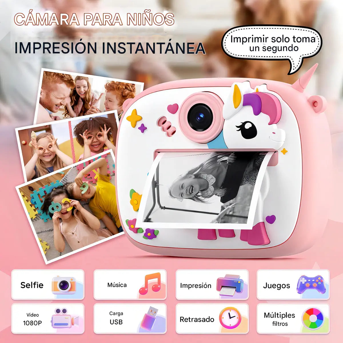 Cámara Instantánea Digital Mini NB2687