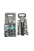 Juego de Llaves de Copa 1/2" 20 Piezas con Ratchet