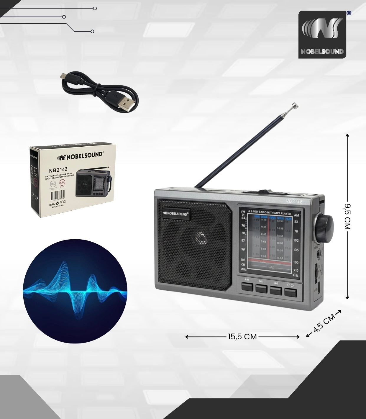 Radio AM/FM NB2142