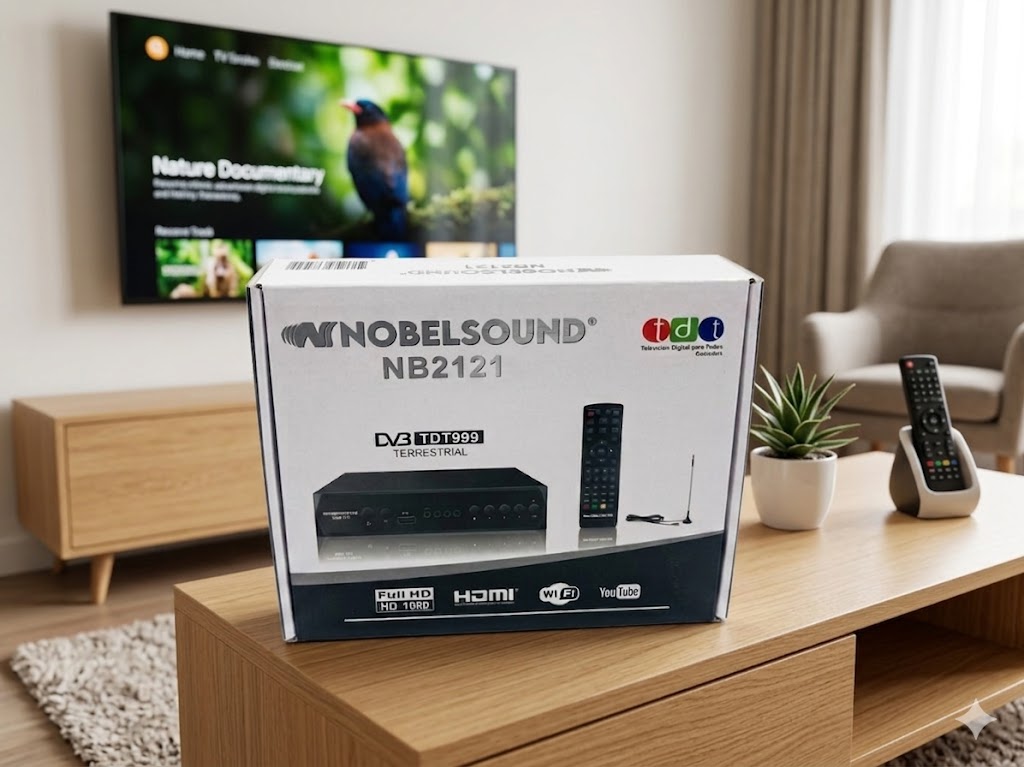Decodificador Digital TDT NB2121 DVB