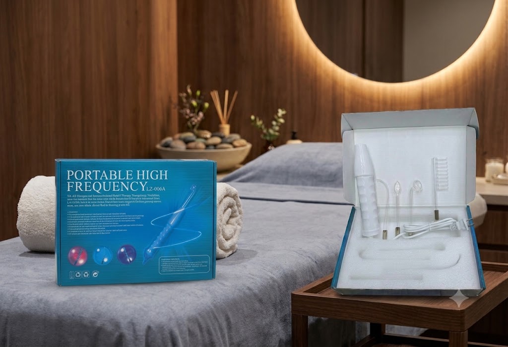 Dispositivo Facial y Corporal Portable de Alta Frecuencia