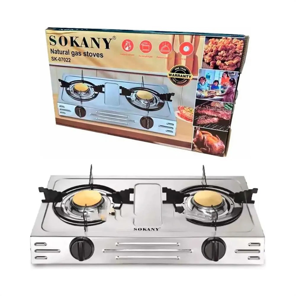 Estufa Sokany 2 Puestos a Gas