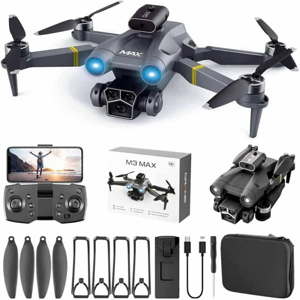 Drone Plegable M3 MAX con Control (Kit)