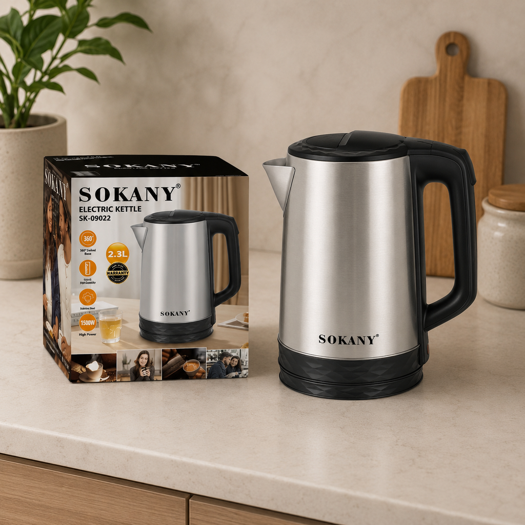 Hervidor Eléctrico Sokany SK-09022 sin caja