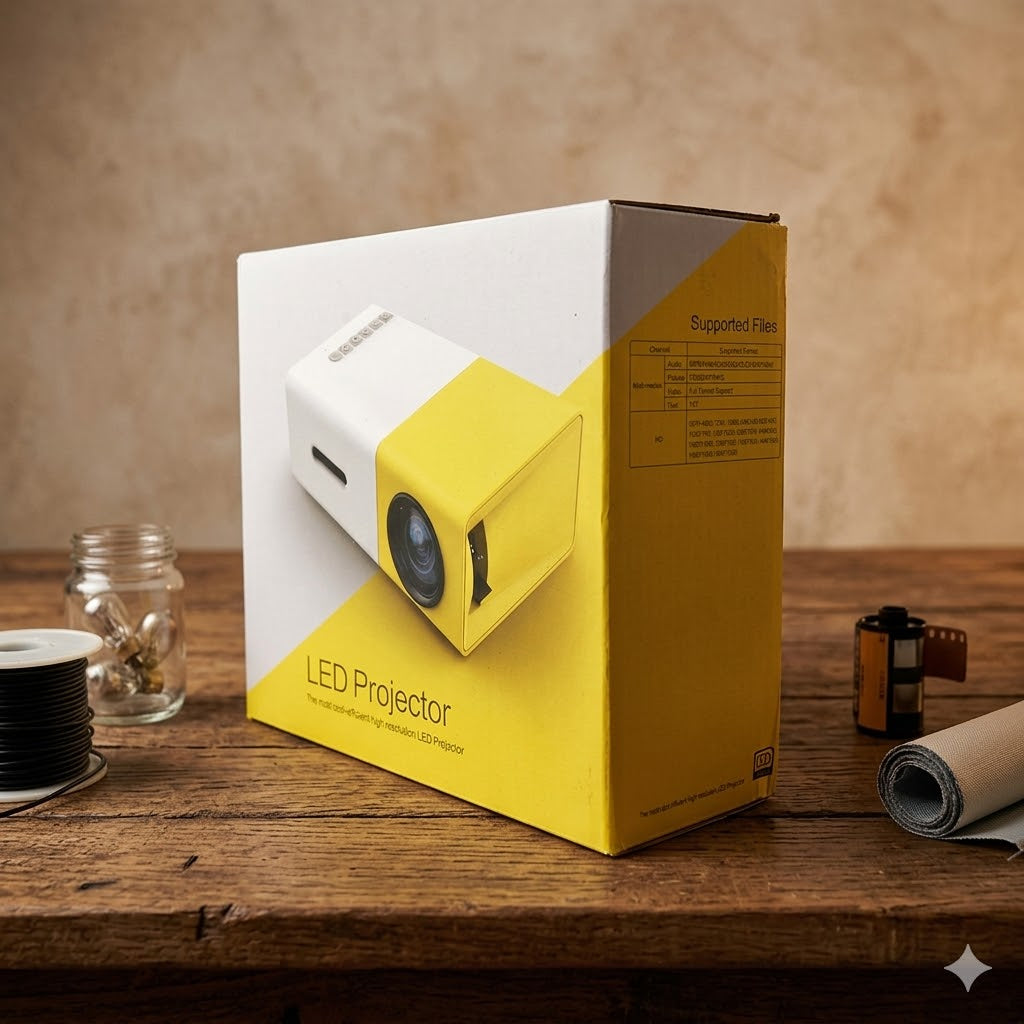 Mini Proyector Led YG300 Portátil