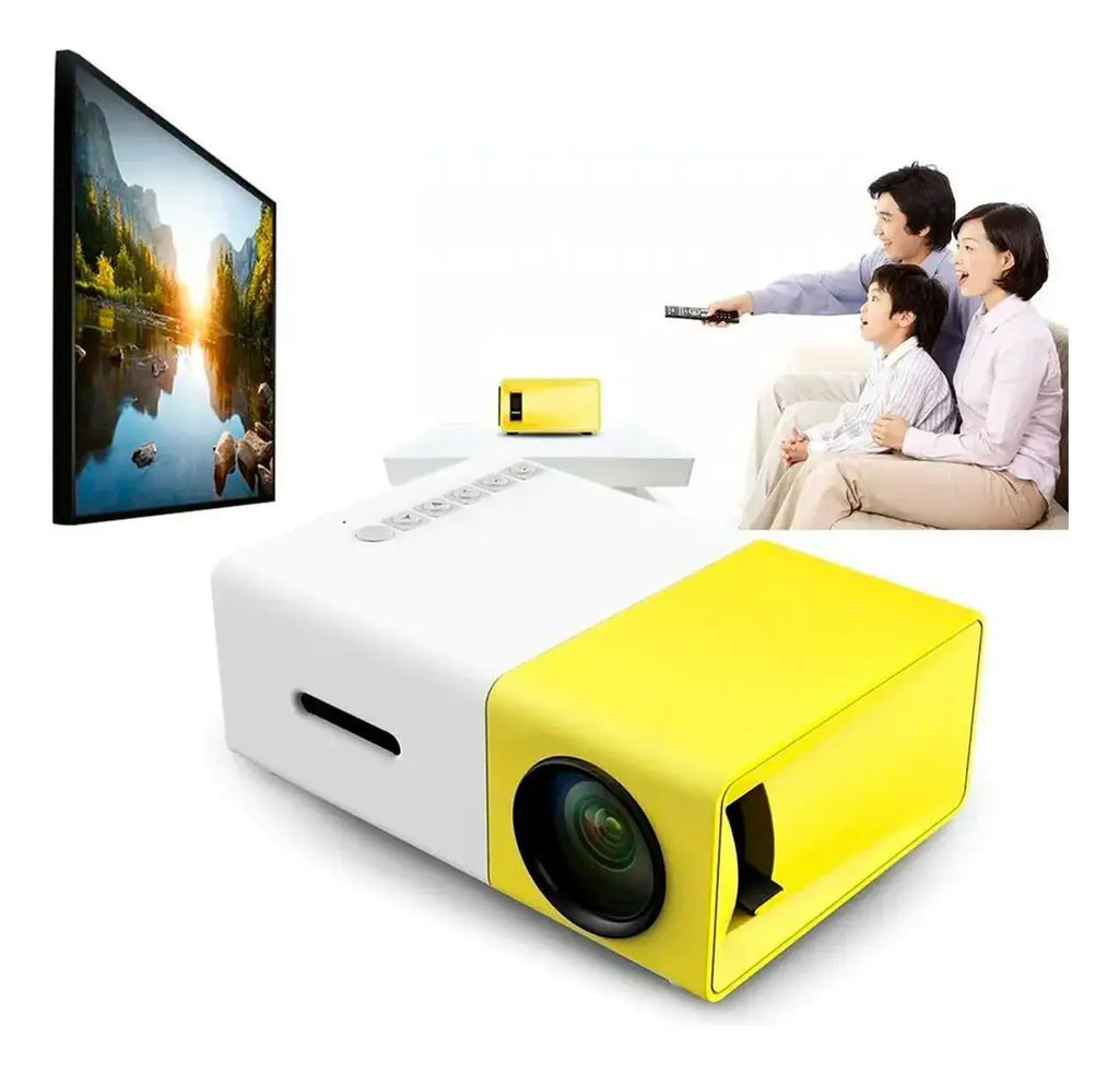 Mini Proyector Led YG300 Portátil