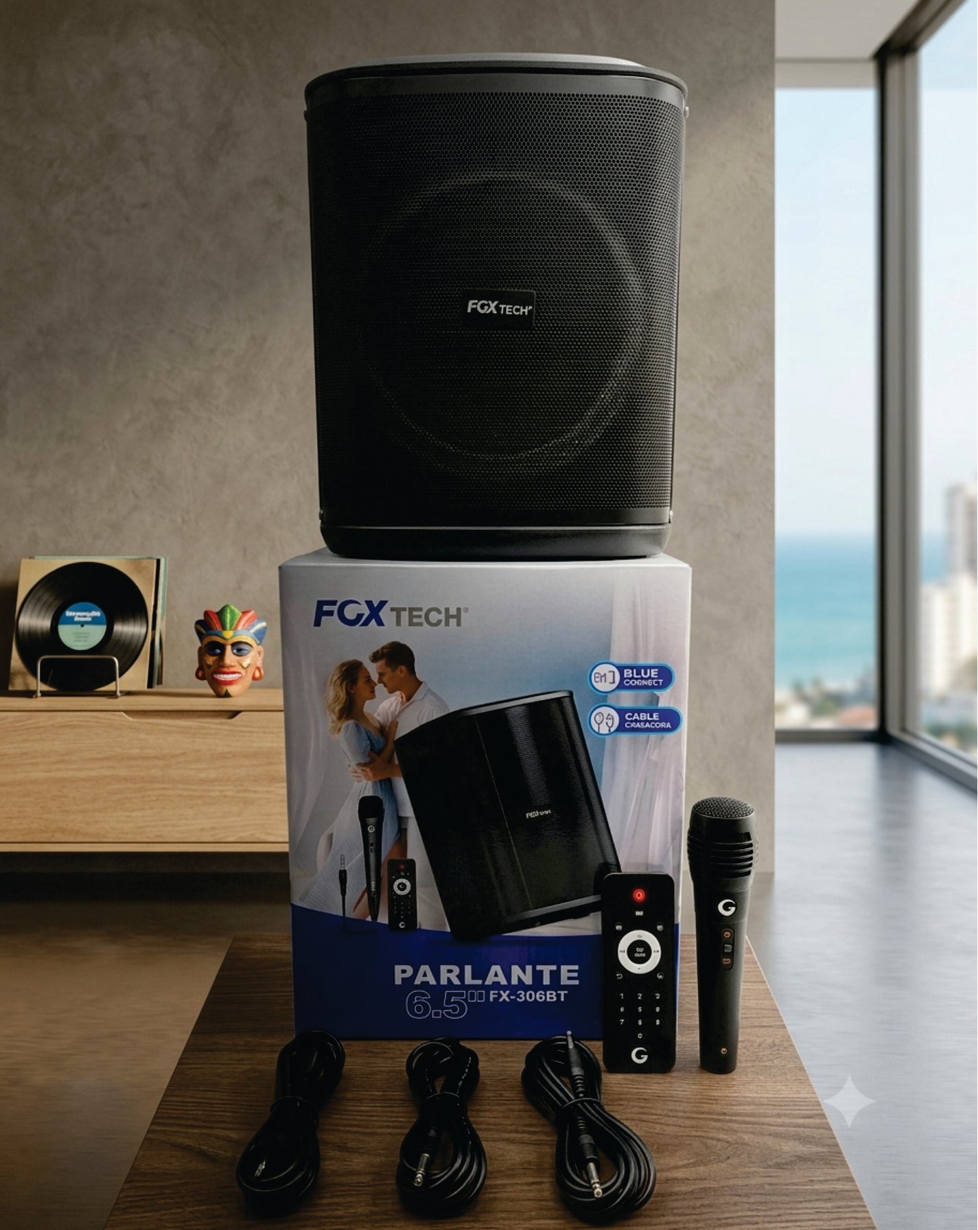 Parlante FGX Tech FX-306BT de 6.5 Pulgadas