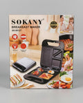 Sandwichera Sokani 3 en 1